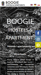 Mobile Screenshot of boogiehostel.com